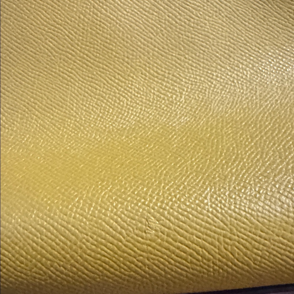 Coach Mustard Yellow Leather Satchel - Picture 8 of 8